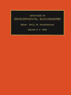 cover image of Advances in Developmental Biochemistry